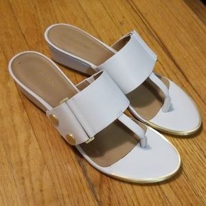 CALVIN Klein beige sandals never worn size 8.5